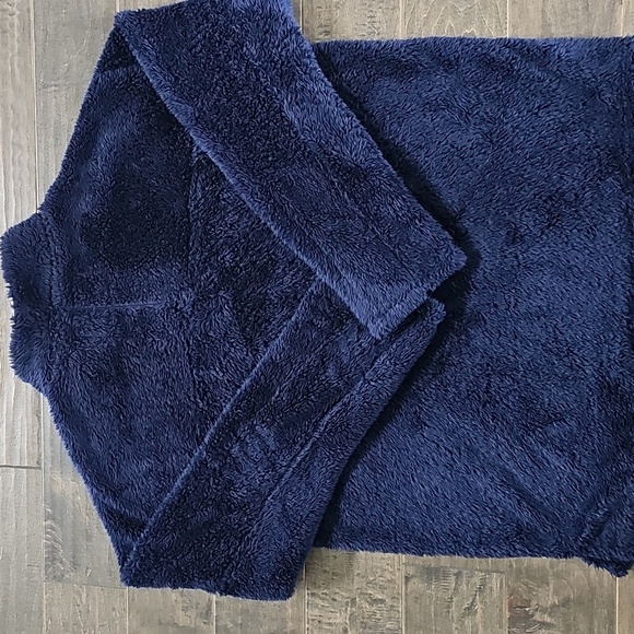 TRUE GRIT Warm Fall 1/4 Length Zip Up Fleece Pullover Sz XL - Picture 6 of 10